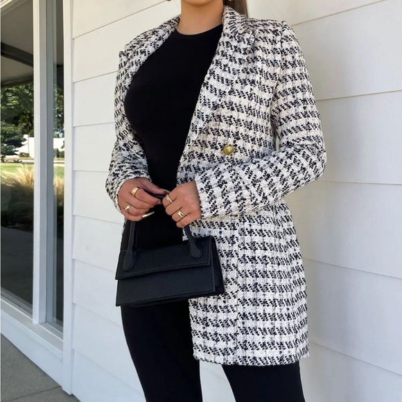 Time To Work Tweed Blazer - Picture 2 of 4